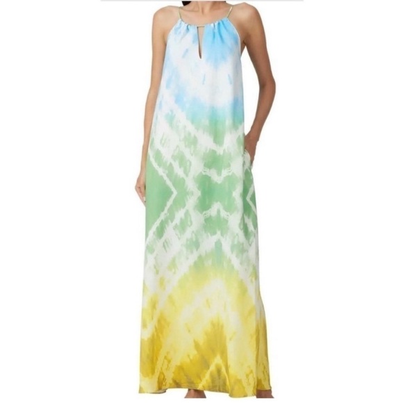 Revolve Amanda Uprichard Julie Tie Dye Maxi Dress - Picture 2 of 2